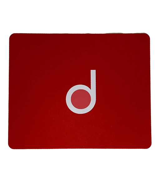 Mouse pad Vermelho Retangular People - delaware